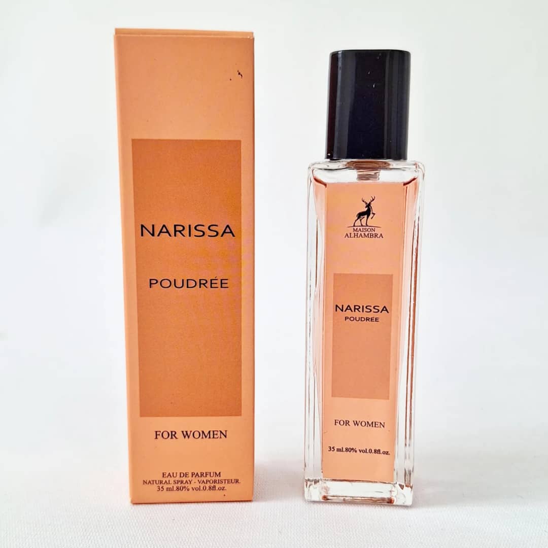 عطر ادکلن نارسیس پودری الحمبرا حجم 35 میل